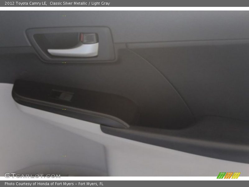 Classic Silver Metallic / Light Gray 2012 Toyota Camry LE