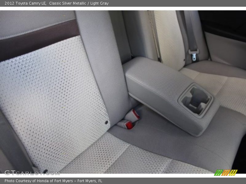 Classic Silver Metallic / Light Gray 2012 Toyota Camry LE