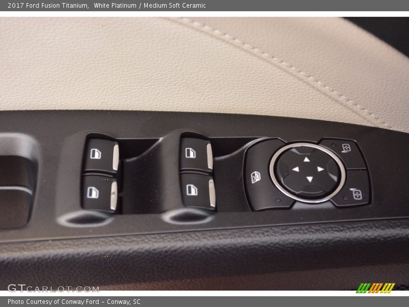 Controls of 2017 Fusion Titanium