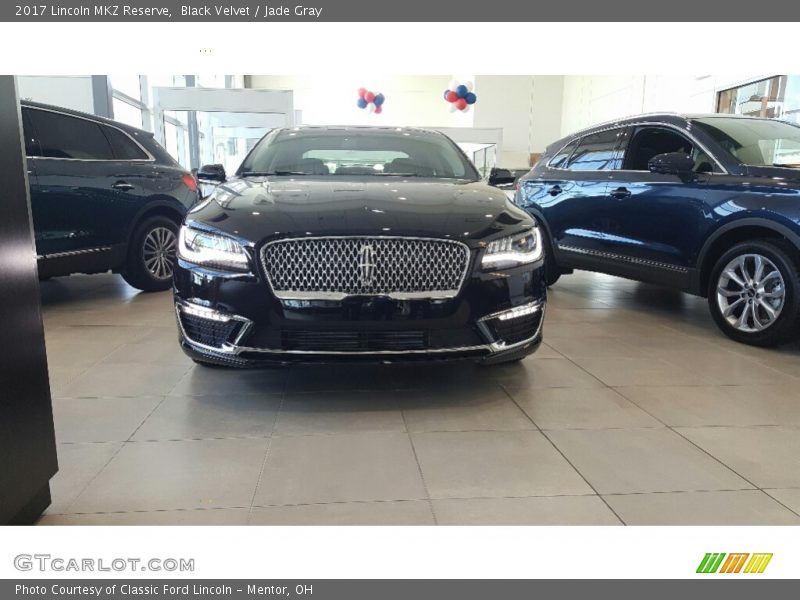 Black Velvet / Jade Gray 2017 Lincoln MKZ Reserve