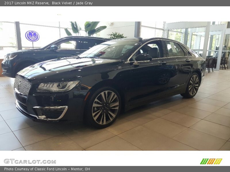 Black Velvet / Jade Gray 2017 Lincoln MKZ Reserve
