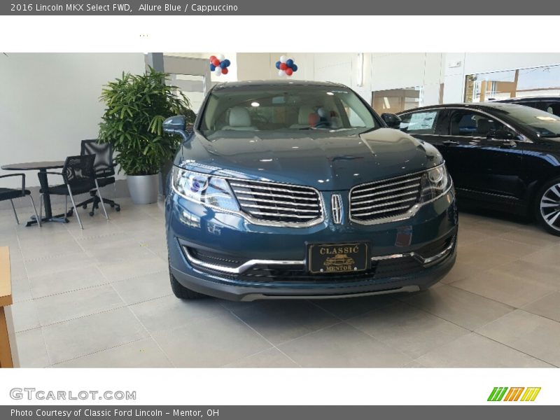 Allure Blue / Cappuccino 2016 Lincoln MKX Select FWD