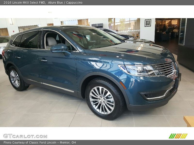  2016 MKX Select FWD Allure Blue