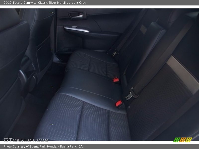 Classic Silver Metallic / Light Gray 2012 Toyota Camry L
