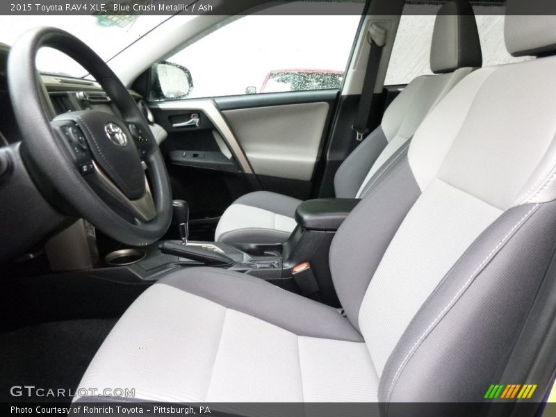 Blue Crush Metallic / Ash 2015 Toyota RAV4 XLE