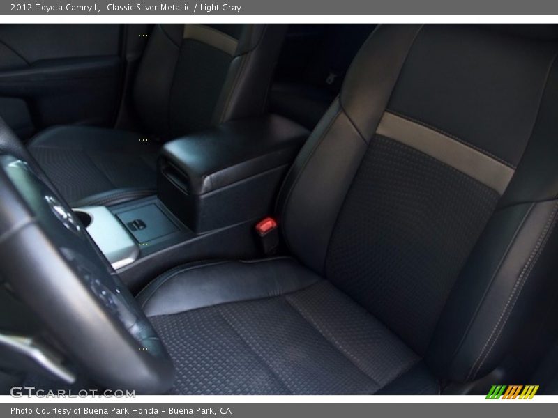 Classic Silver Metallic / Light Gray 2012 Toyota Camry L