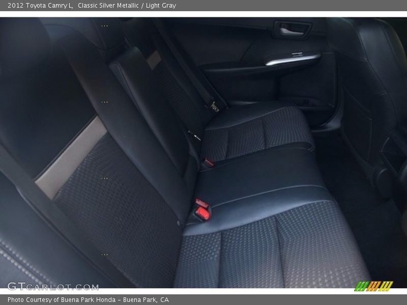 Classic Silver Metallic / Light Gray 2012 Toyota Camry L
