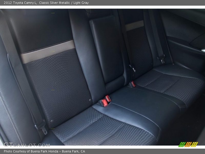 Classic Silver Metallic / Light Gray 2012 Toyota Camry L