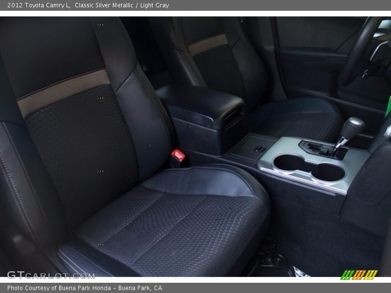 Classic Silver Metallic / Light Gray 2012 Toyota Camry L