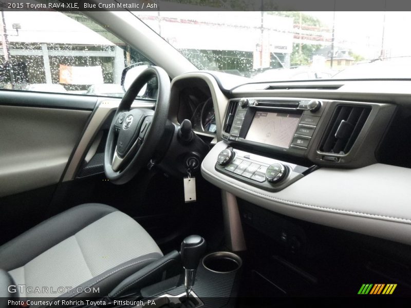 Blue Crush Metallic / Ash 2015 Toyota RAV4 XLE