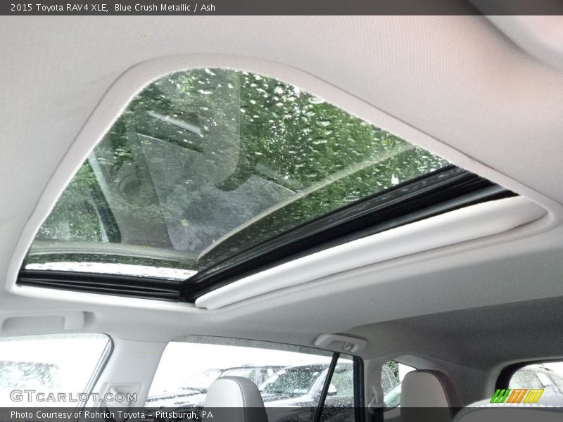 Blue Crush Metallic / Ash 2015 Toyota RAV4 XLE