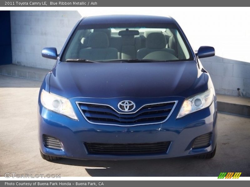 Blue Ribbon Metallic / Ash 2011 Toyota Camry LE