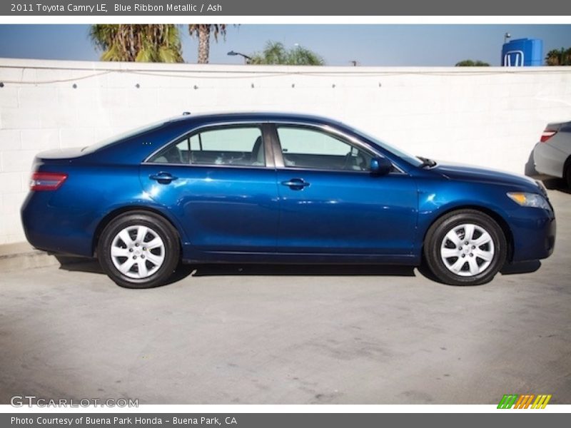 Blue Ribbon Metallic / Ash 2011 Toyota Camry LE