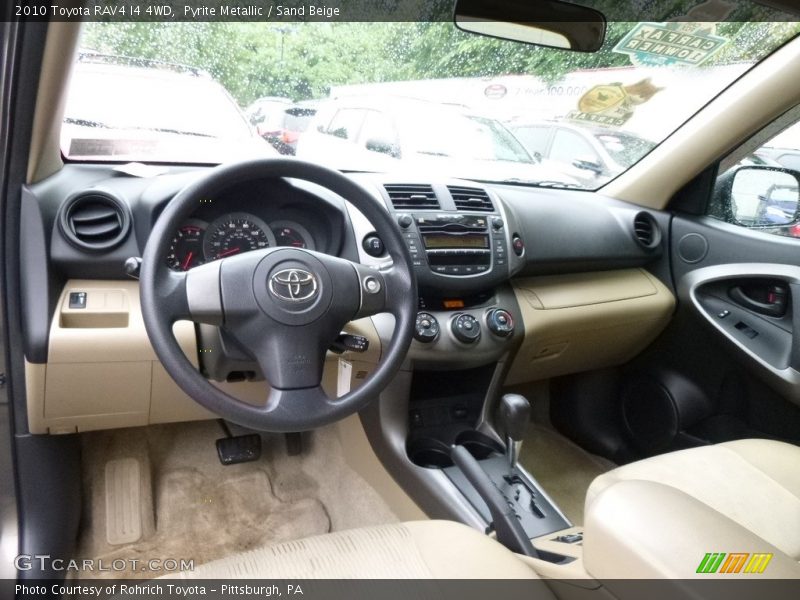 Pyrite Metallic / Sand Beige 2010 Toyota RAV4 I4 4WD