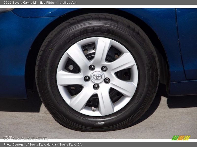 Blue Ribbon Metallic / Ash 2011 Toyota Camry LE