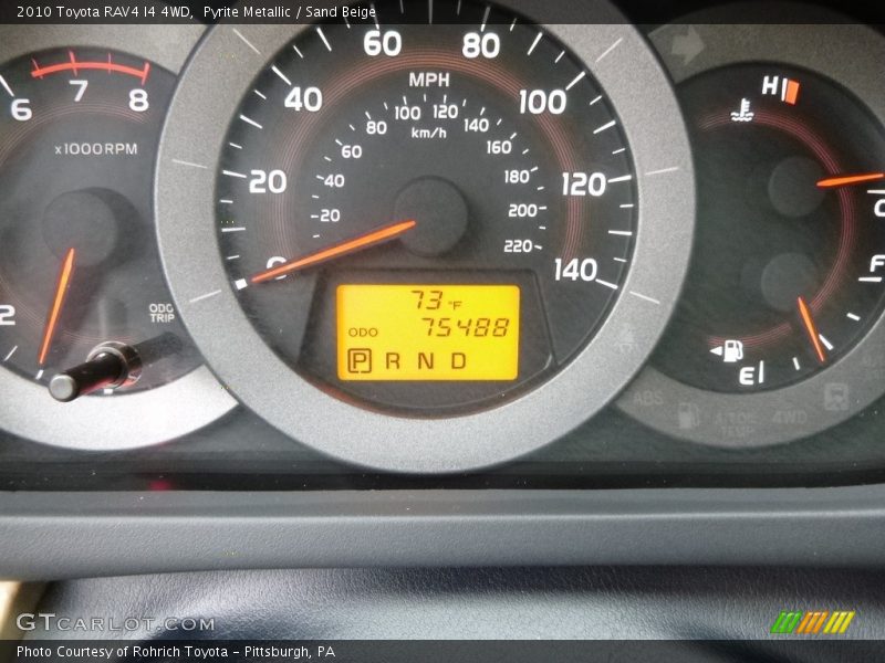 Pyrite Metallic / Sand Beige 2010 Toyota RAV4 I4 4WD
