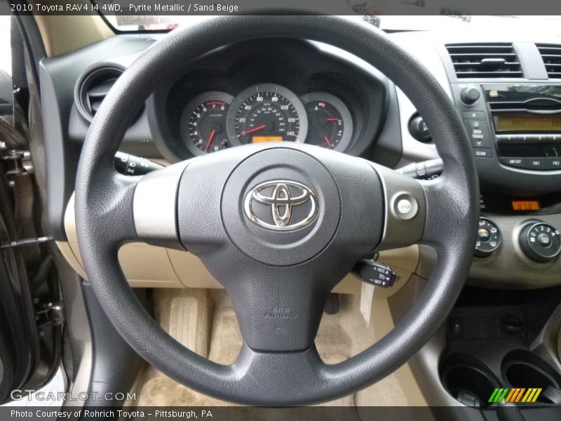 Pyrite Metallic / Sand Beige 2010 Toyota RAV4 I4 4WD