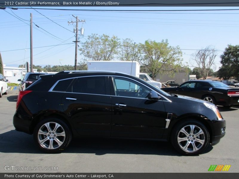 Black Ice Metallic / Ebony/Ebony 2012 Cadillac SRX Performance
