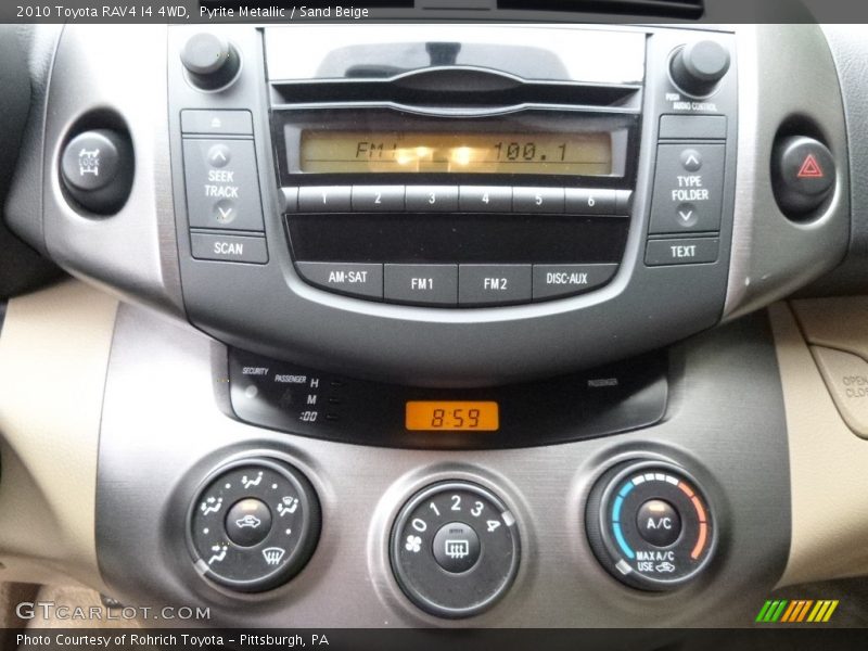 Pyrite Metallic / Sand Beige 2010 Toyota RAV4 I4 4WD