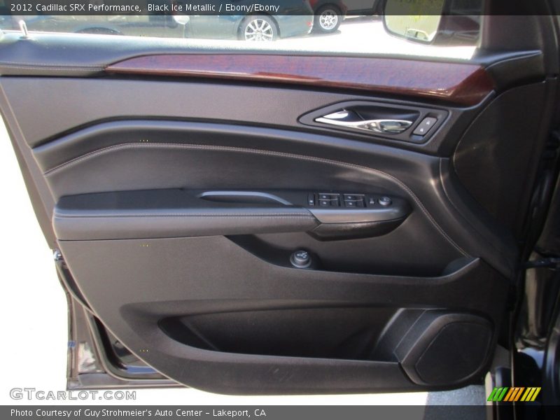 Black Ice Metallic / Ebony/Ebony 2012 Cadillac SRX Performance