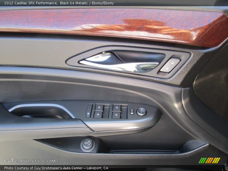 Black Ice Metallic / Ebony/Ebony 2012 Cadillac SRX Performance