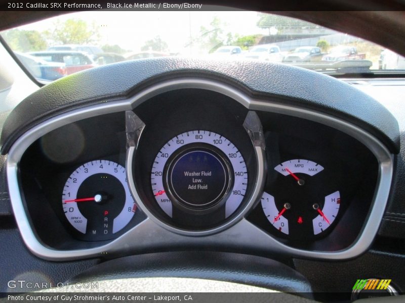 Black Ice Metallic / Ebony/Ebony 2012 Cadillac SRX Performance