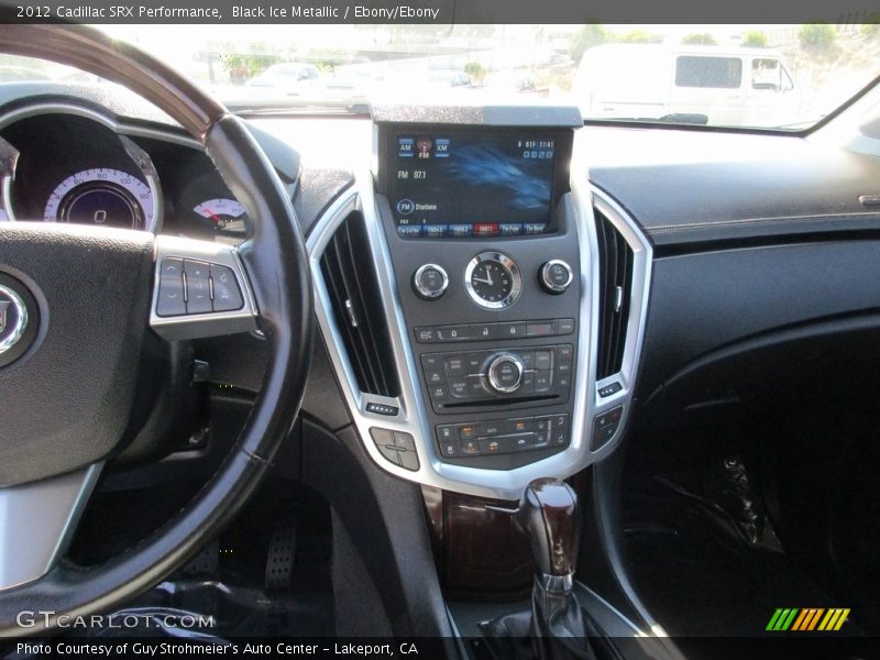 Black Ice Metallic / Ebony/Ebony 2012 Cadillac SRX Performance