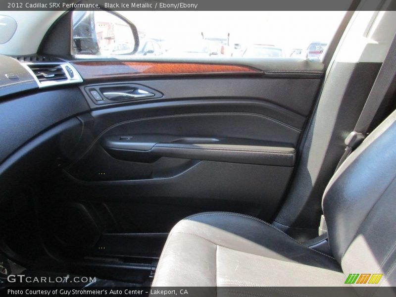 Black Ice Metallic / Ebony/Ebony 2012 Cadillac SRX Performance