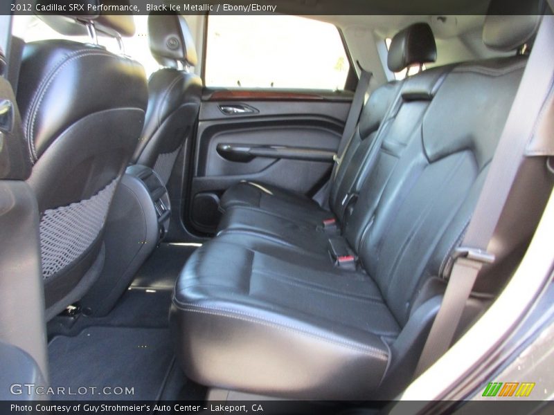 Black Ice Metallic / Ebony/Ebony 2012 Cadillac SRX Performance