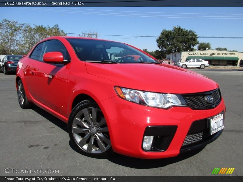 Racing Red / Black 2012 Kia Forte Koup SX