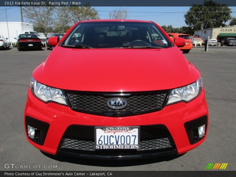 Racing Red / Black 2012 Kia Forte Koup SX