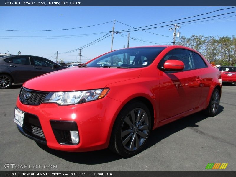 Racing Red / Black 2012 Kia Forte Koup SX