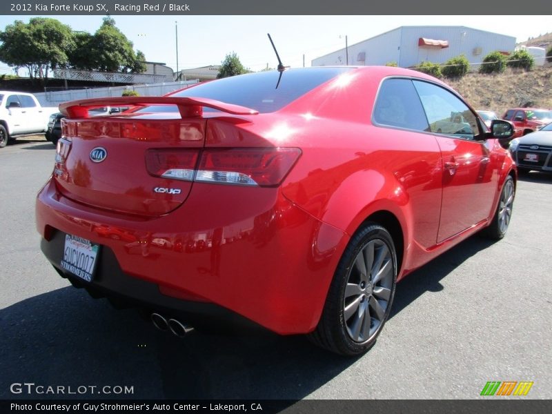 Racing Red / Black 2012 Kia Forte Koup SX