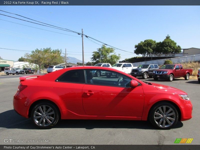 Racing Red / Black 2012 Kia Forte Koup SX