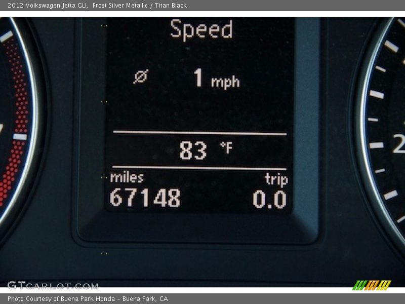 Frost Silver Metallic / Titan Black 2012 Volkswagen Jetta GLI