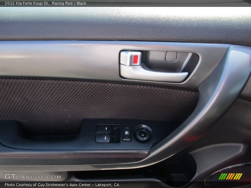 Racing Red / Black 2012 Kia Forte Koup SX