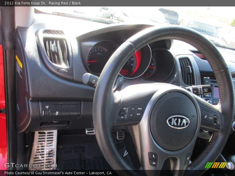 Racing Red / Black 2012 Kia Forte Koup SX