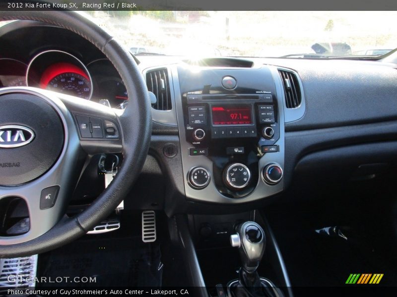 Racing Red / Black 2012 Kia Forte Koup SX