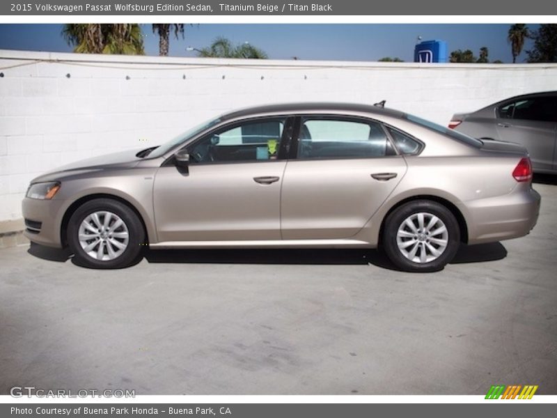 Titanium Beige / Titan Black 2015 Volkswagen Passat Wolfsburg Edition Sedan