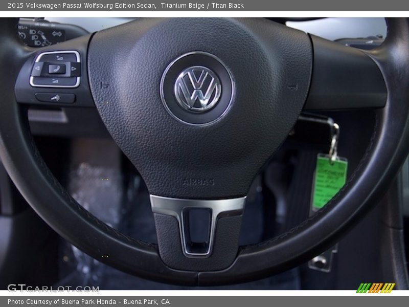 Titanium Beige / Titan Black 2015 Volkswagen Passat Wolfsburg Edition Sedan