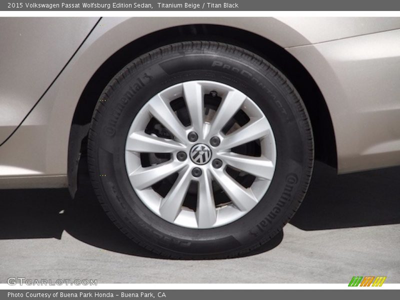 Titanium Beige / Titan Black 2015 Volkswagen Passat Wolfsburg Edition Sedan