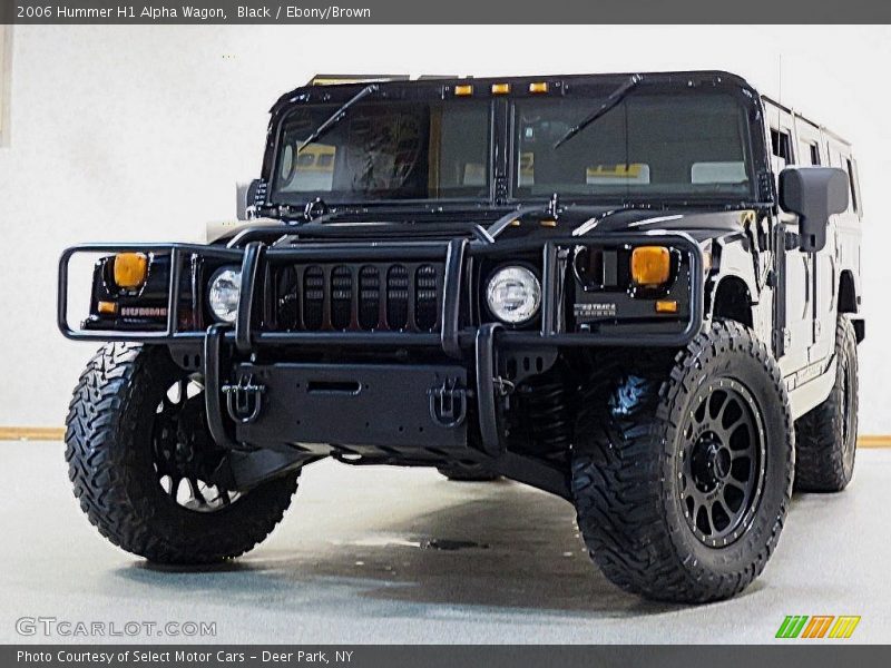 Black / Ebony/Brown 2006 Hummer H1 Alpha Wagon