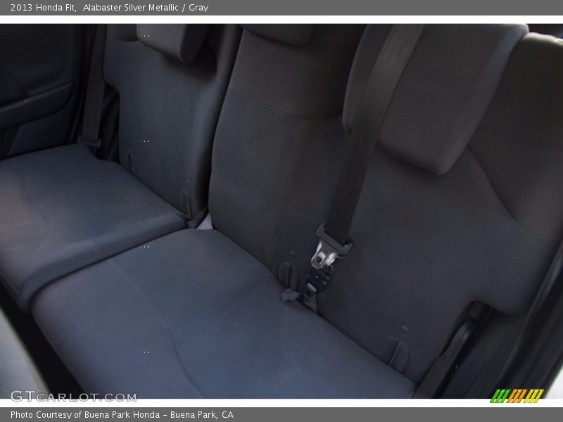 Alabaster Silver Metallic / Gray 2013 Honda Fit