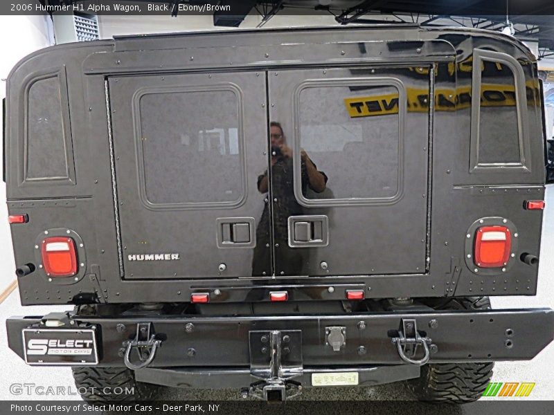 Black / Ebony/Brown 2006 Hummer H1 Alpha Wagon