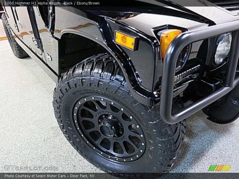 Black / Ebony/Brown 2006 Hummer H1 Alpha Wagon