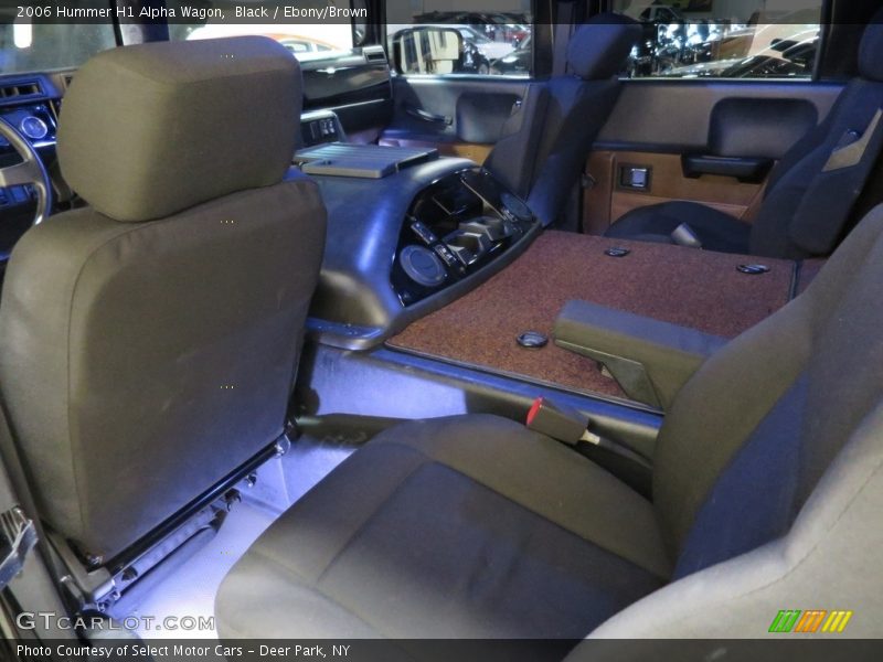 Black / Ebony/Brown 2006 Hummer H1 Alpha Wagon