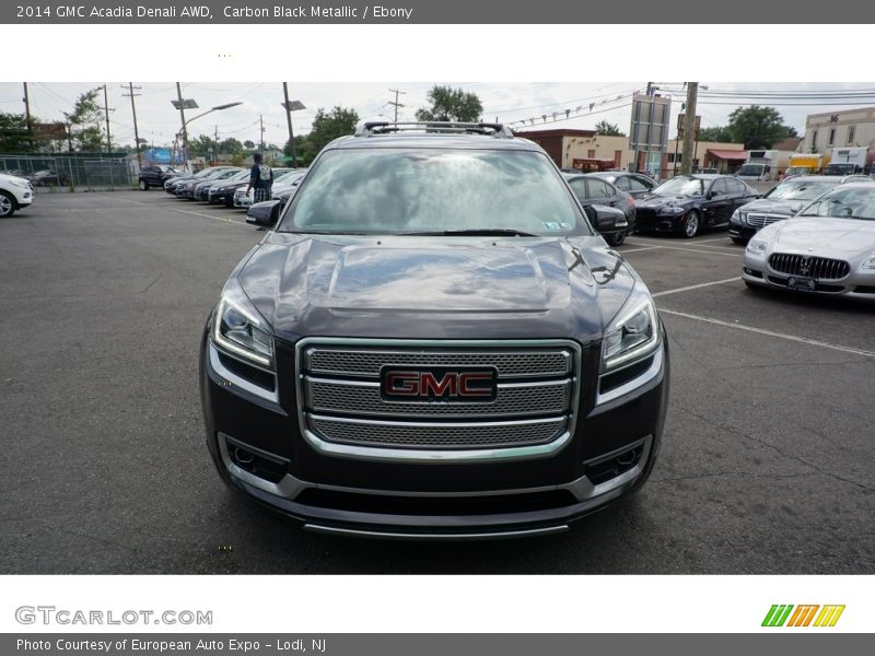 Carbon Black Metallic / Ebony 2014 GMC Acadia Denali AWD