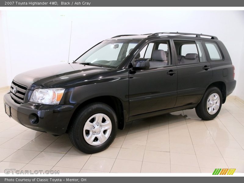 Black / Ash Gray 2007 Toyota Highlander 4WD