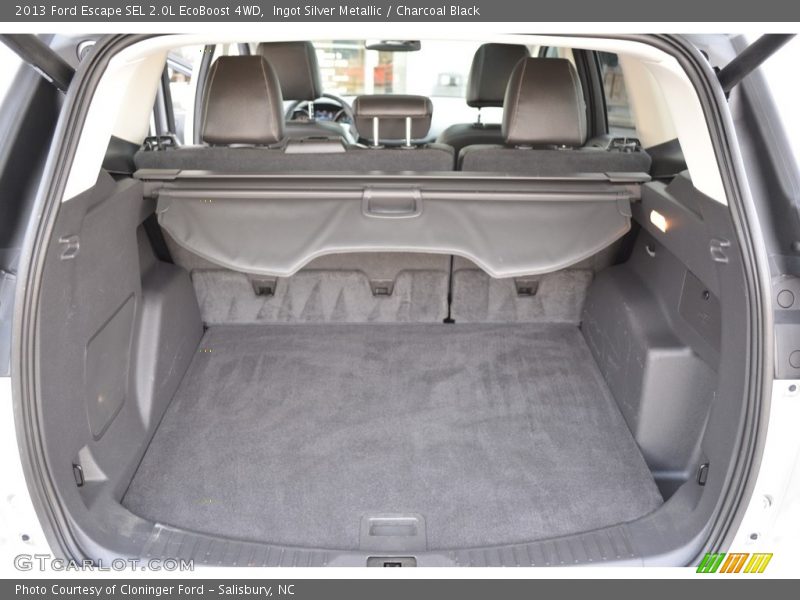 Ingot Silver Metallic / Charcoal Black 2013 Ford Escape SEL 2.0L EcoBoost 4WD