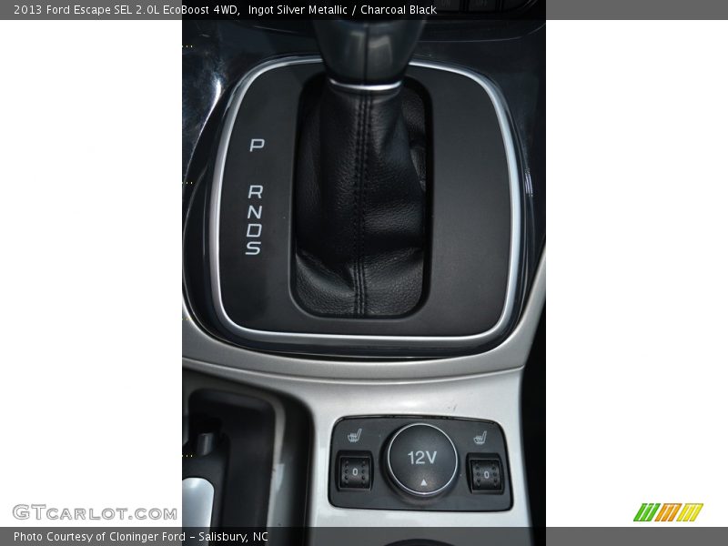Ingot Silver Metallic / Charcoal Black 2013 Ford Escape SEL 2.0L EcoBoost 4WD